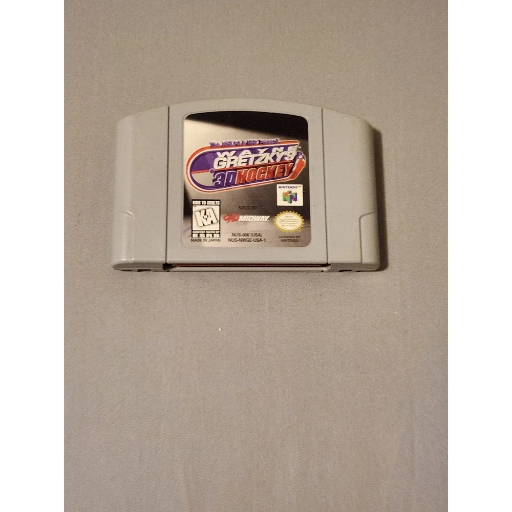Wayne Gretzky's 3D Hockey (Nintendo 64, 1996)